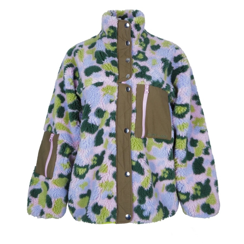 Sandy Liang Leopard Jacket